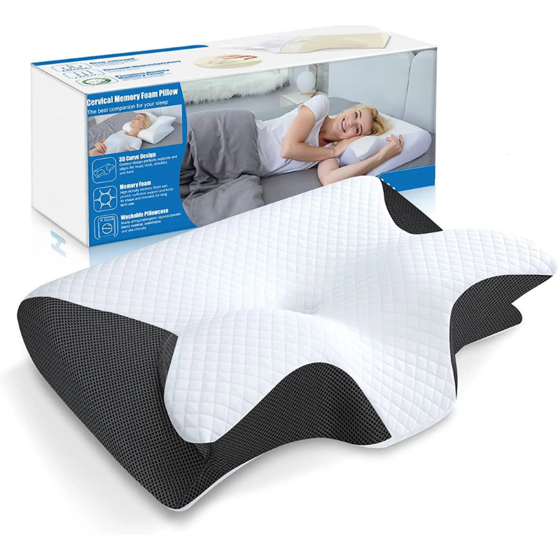 Memory Foam Cervical Pillow – Restorative Pain-Free Sleep