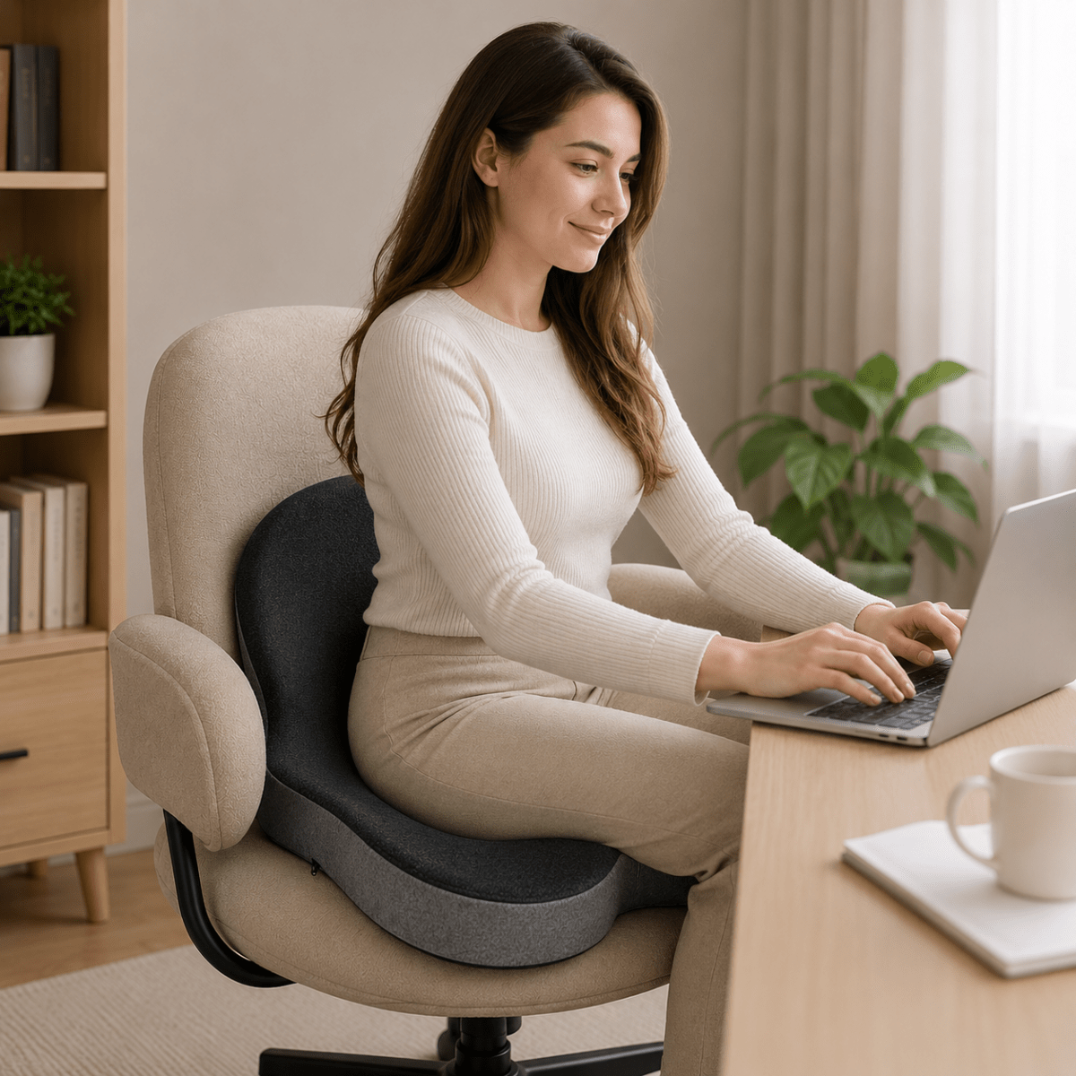Memory Foam Pillow for Healthy Sleep Positioning & Comfort