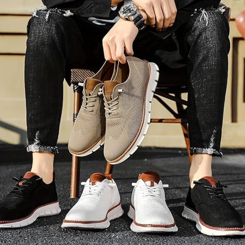 Men Breathable Sneakers with Sole
