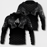 Men Hoodie Viking Design