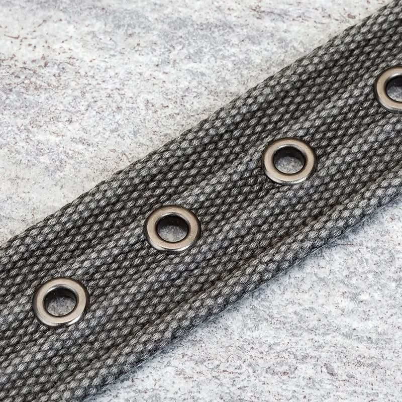 Men’s Belt – Adjustable Casual Striped Waistband