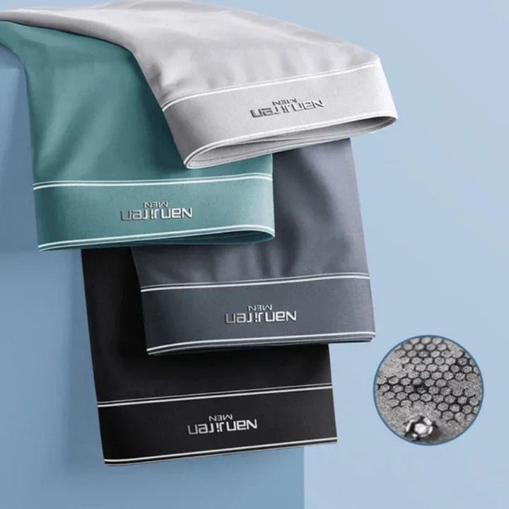 Men's Breathable Boxer Shorts - Everyday Comfort | Set 4