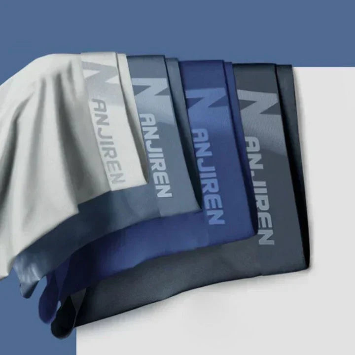 Men's Breathable Boxer Shorts - Everyday Comfort | Set 4