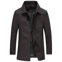 Men's Button-Down Collared Jacket