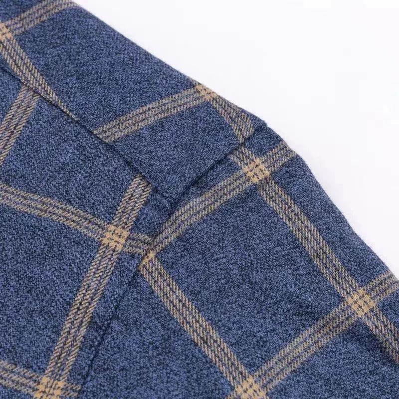 Men's Checked Shirt - Classic Style