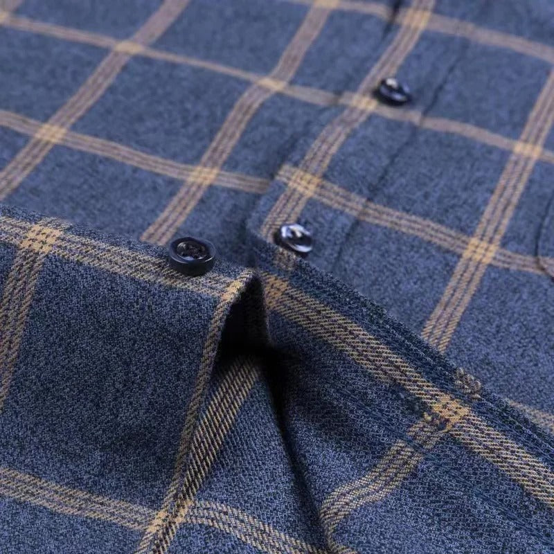 Men's Checked Shirt - Classic Style
