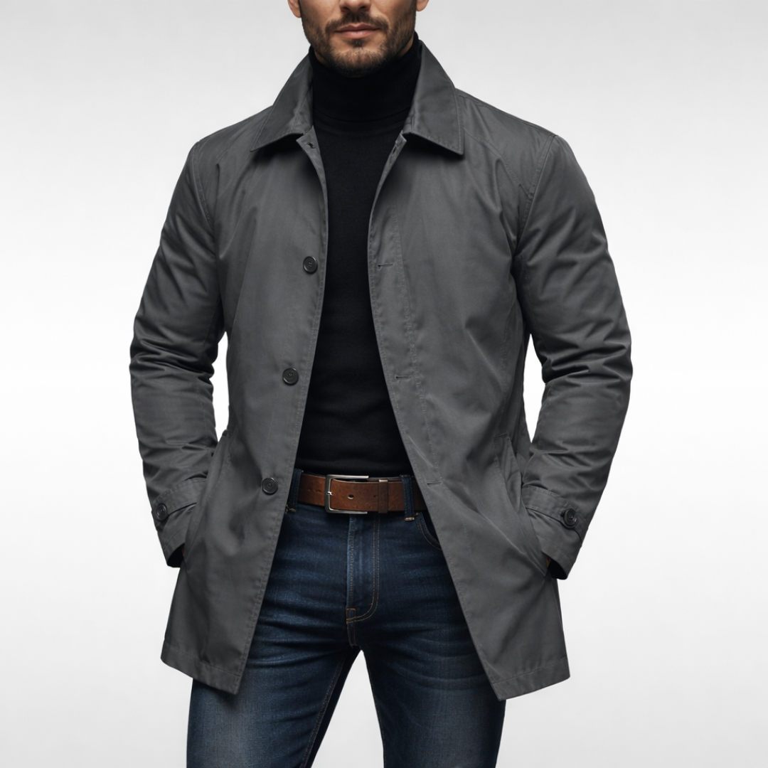 Men's Classic Car Coat