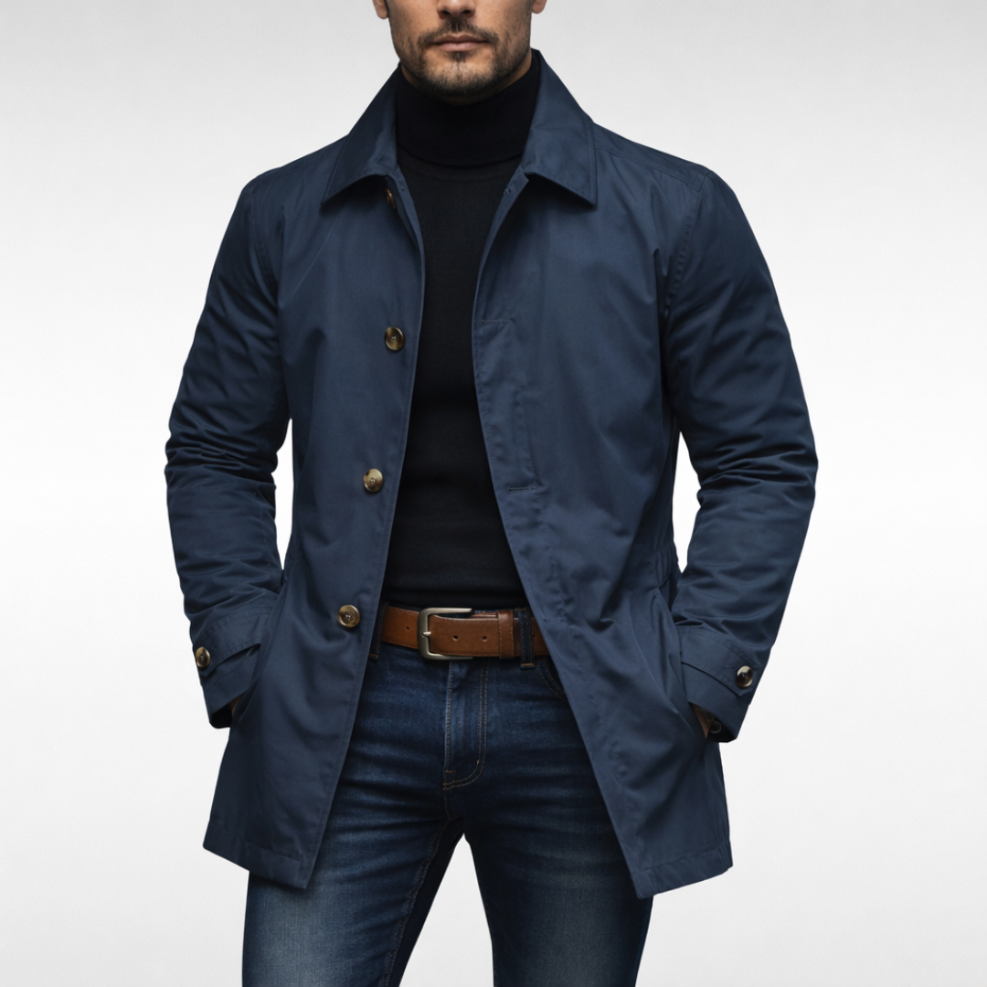 Men's Classic Car Coat