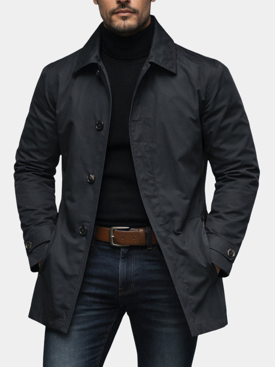 Men's Classic Car Coat