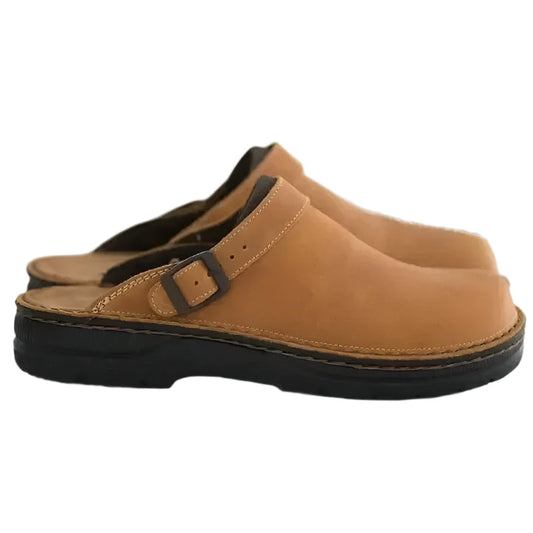 Men's Clogs - Adjustable Buckle and Comfort