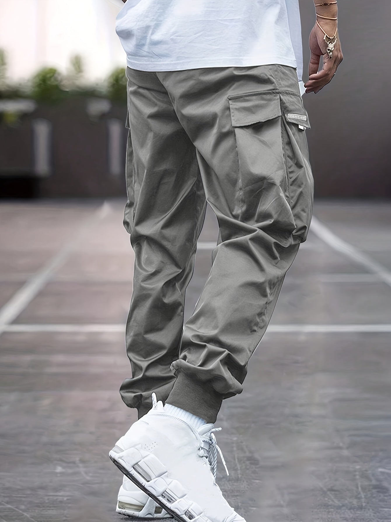 Men's Drawstring Cargo Pants