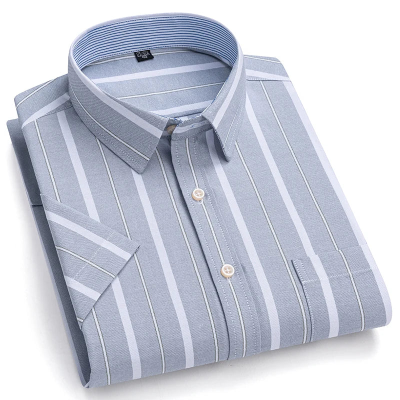 Men's Elegant Shirt – Short Sleeve | Modern Style