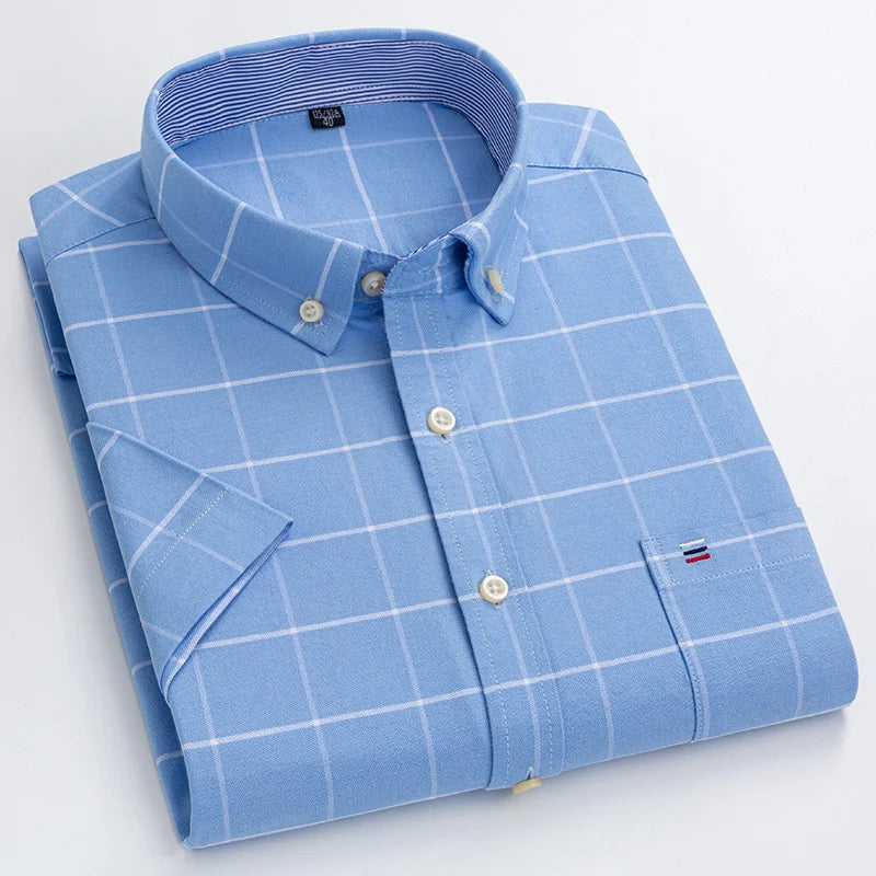 Men's Elegant Shirt – Short Sleeve | Modern Style