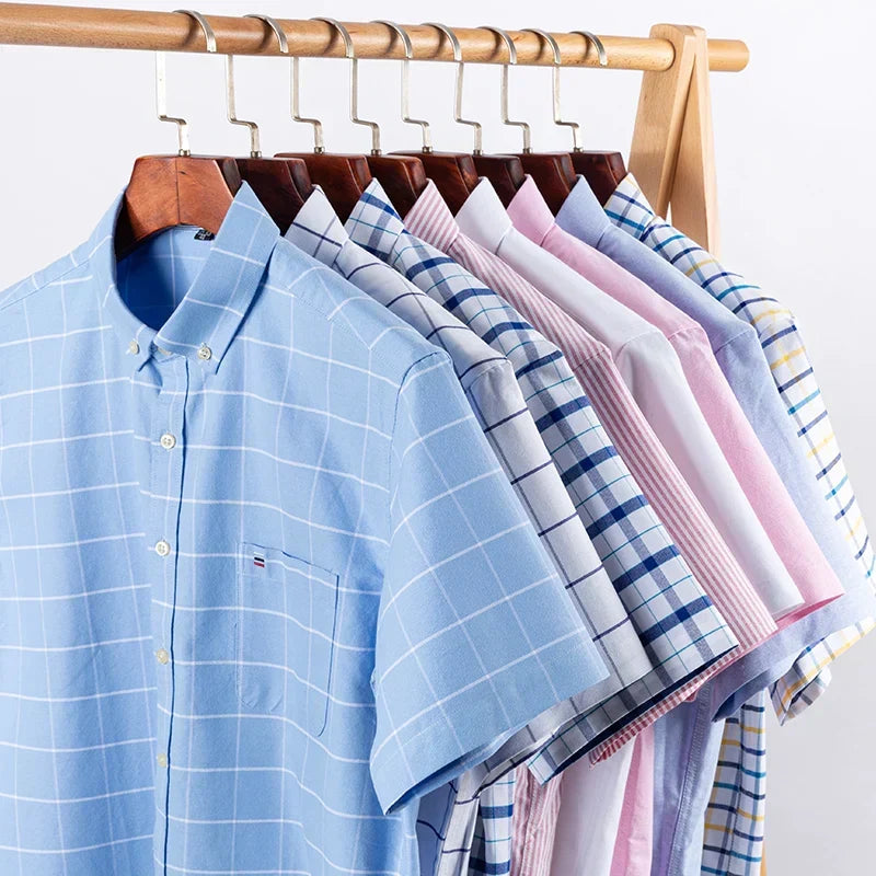 Men's Elegant Shirt – Short Sleeve | Modern Style