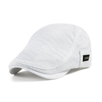 Men's Flat Cap Breathable Driver Hat