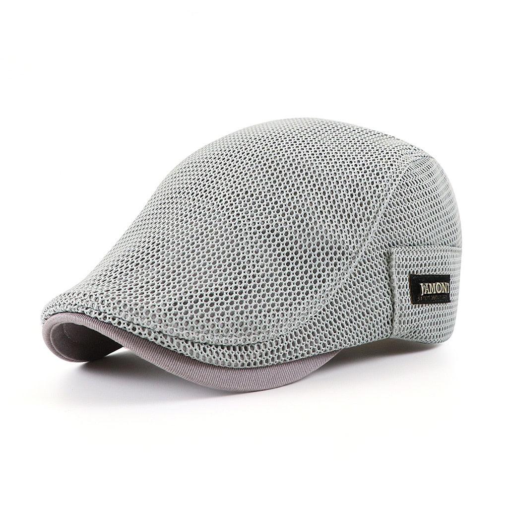 Men's Flat Cap Breathable Driver Hat