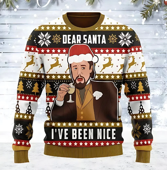 Men's Funny Meme Christmas Sweater – Festive Fun & Comfort