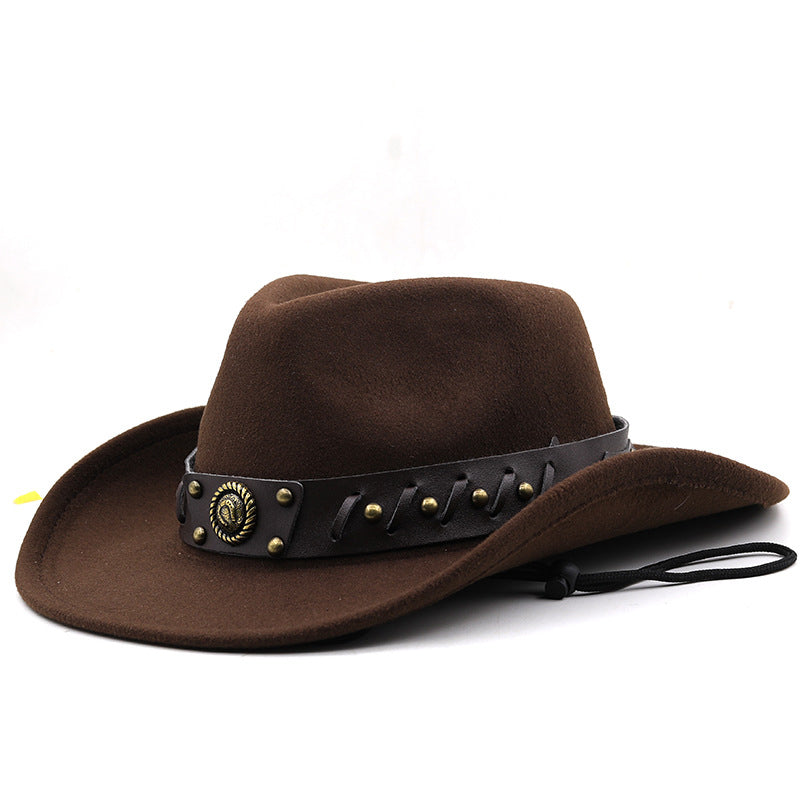 Men's Hat with Adjustable Buckle
