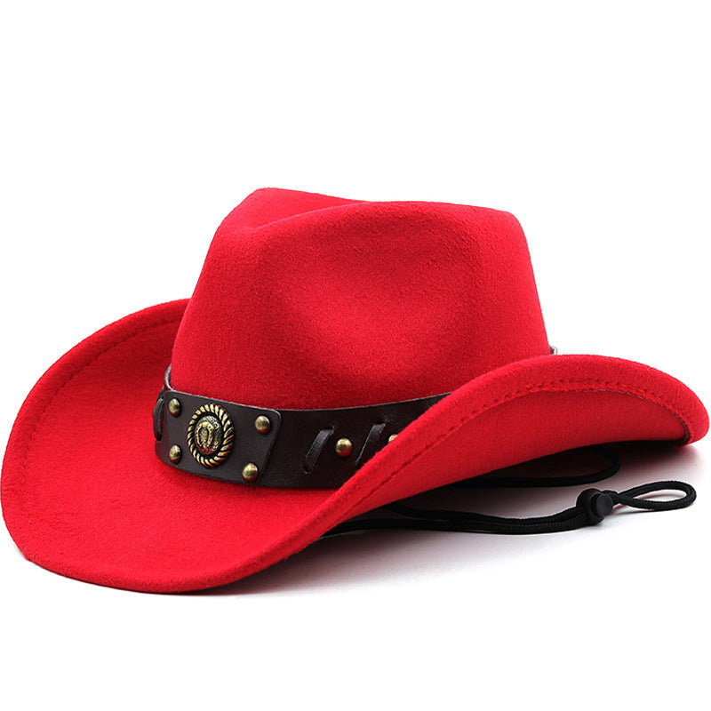 Men's Hat with Adjustable Buckle
