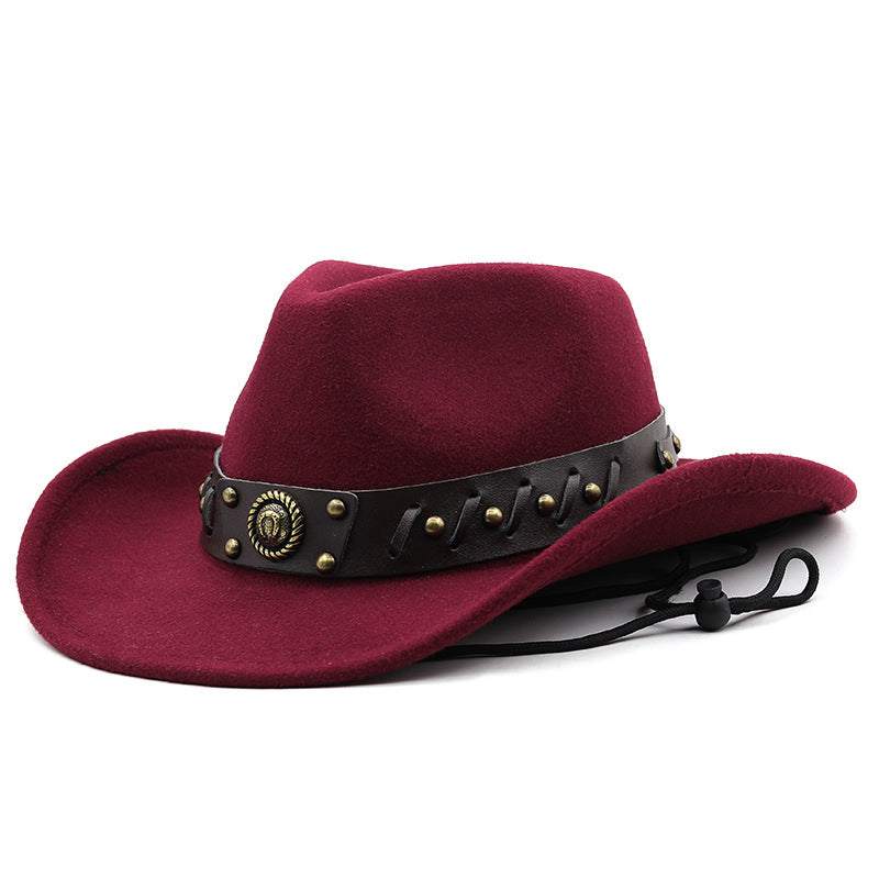 Men's Hat with Adjustable Buckle