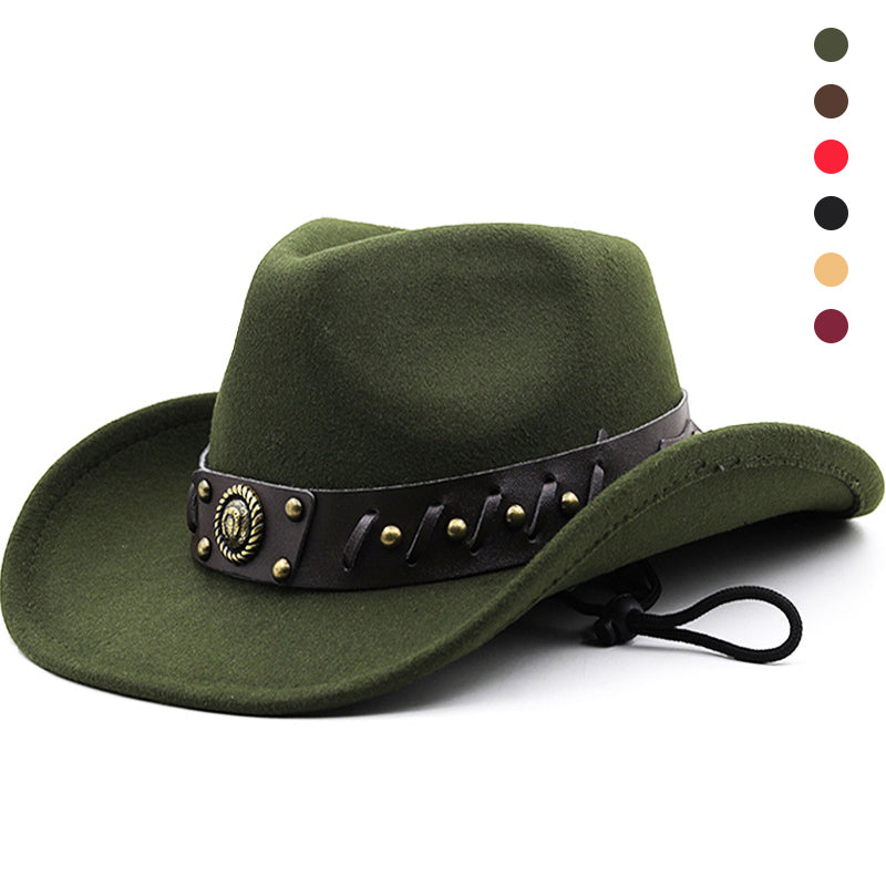Men's Hat with Adjustable Buckle