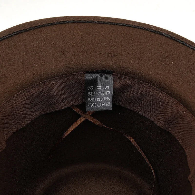 Men's Hat with Adjustable Buckle
