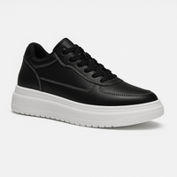 Men's Height Increasing Ankle Sneakers – Discreet Height, Comfort and Style