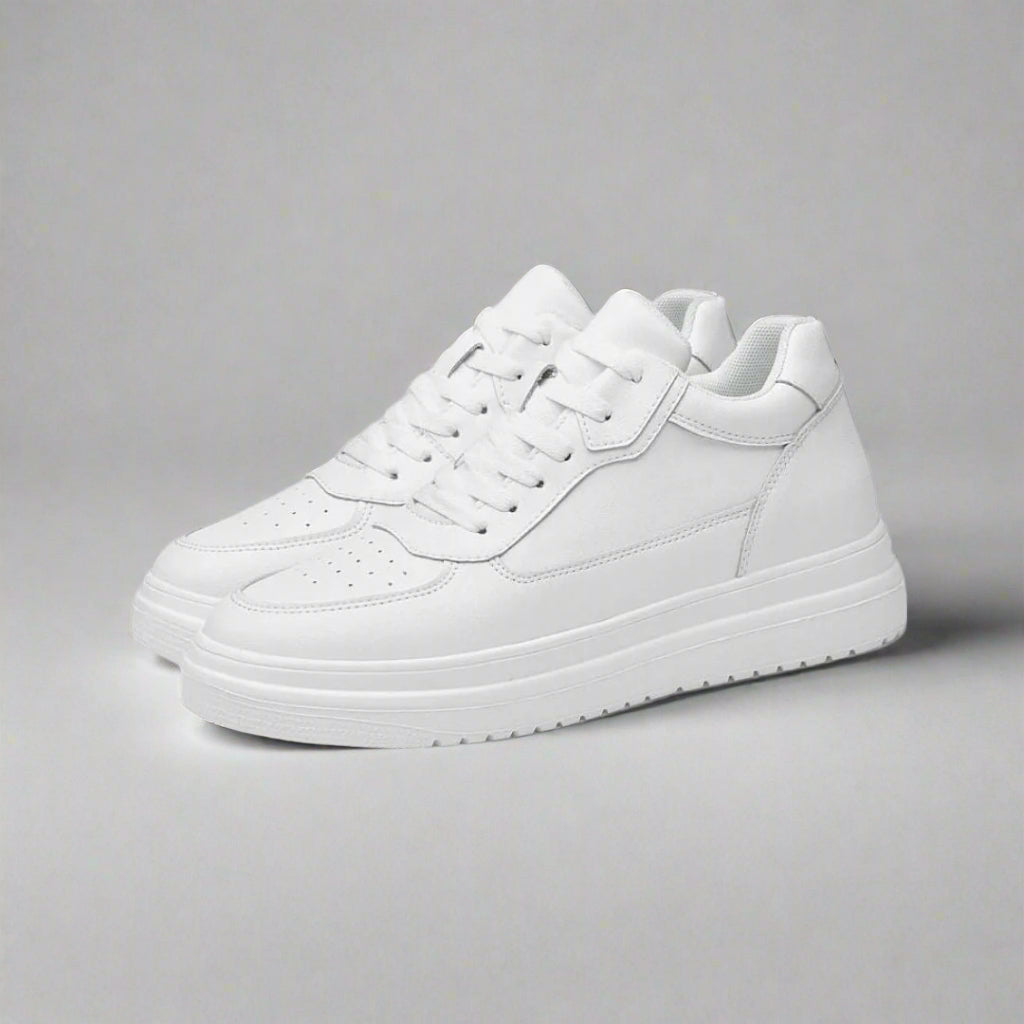 Men's Height Increasing Ankle Sneakers – Discreet Height, Comfort and Style