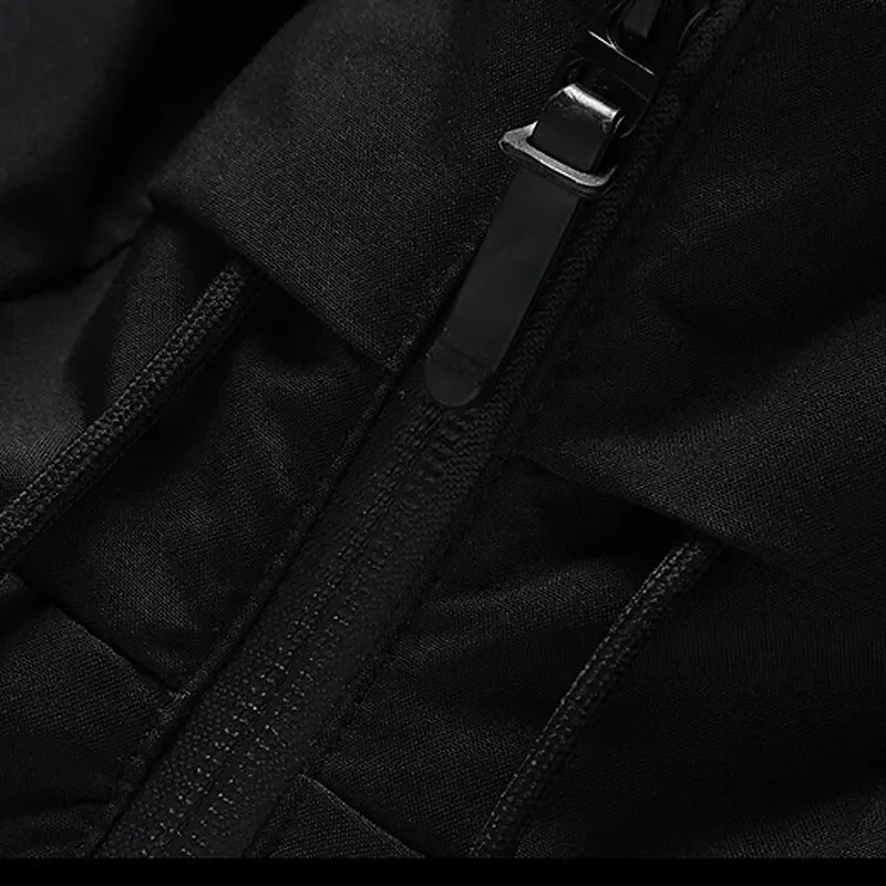 Men's Hooded Quilted Puffer Jacket