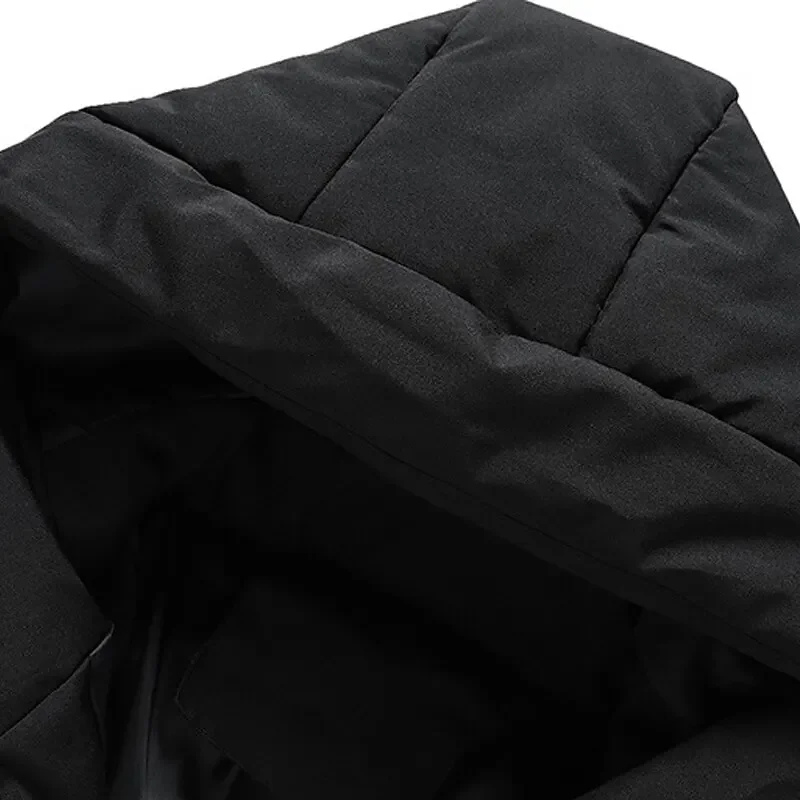 Men's Hooded Quilted Puffer Jacket