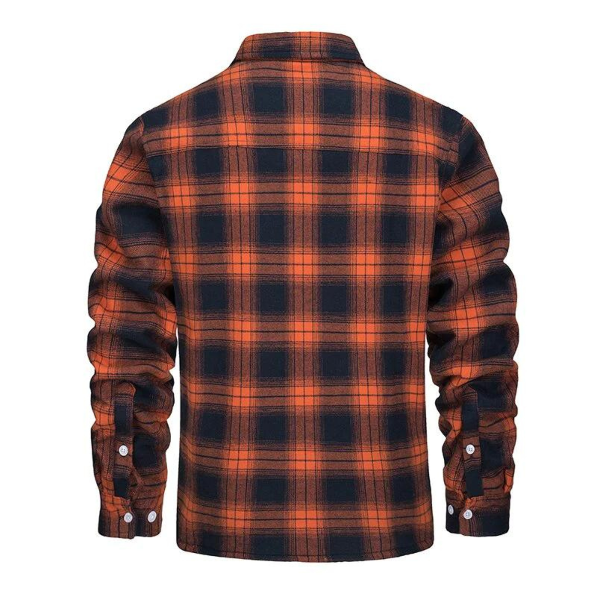 Men's Lined Plaid Jacket
