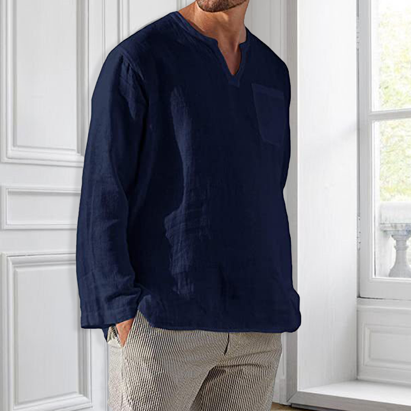 Men's Long Sleeve Shirt - Slim Fit