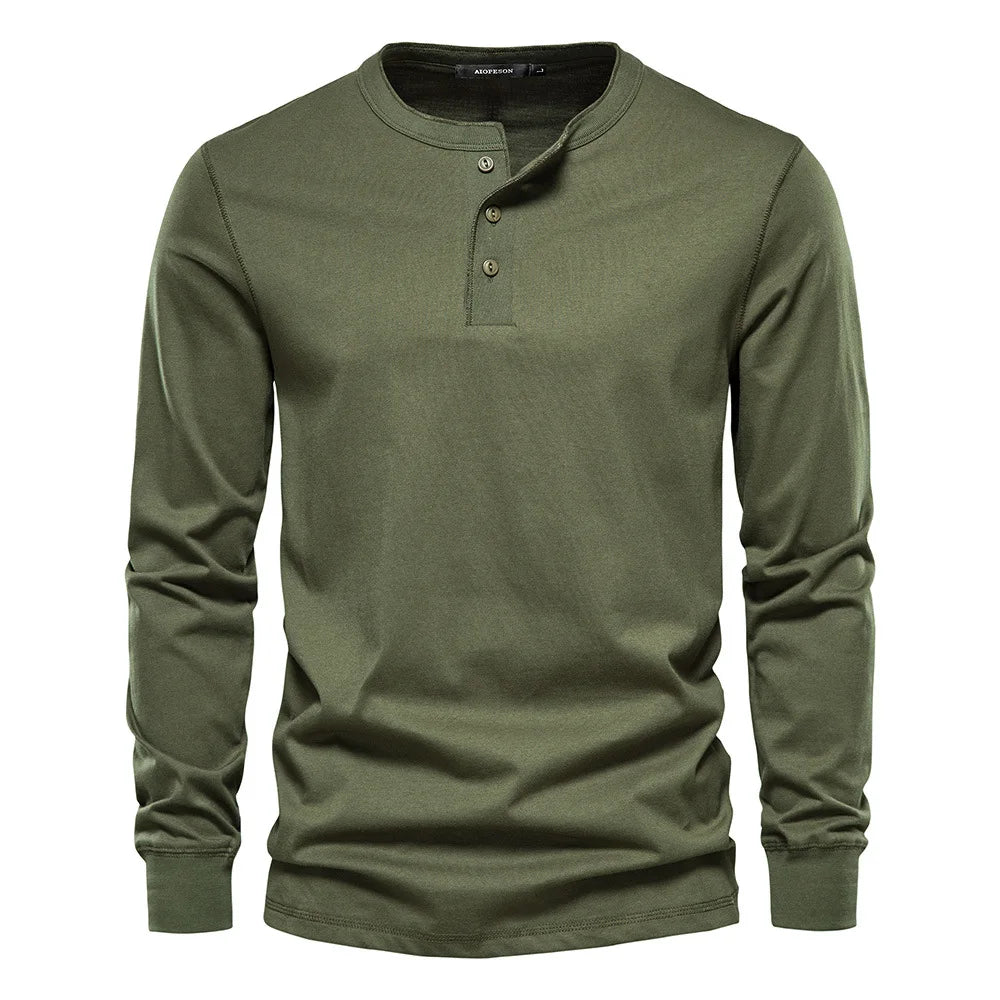 Men's Long Sleeve T-Shirt | Comfort and Style for Every Season