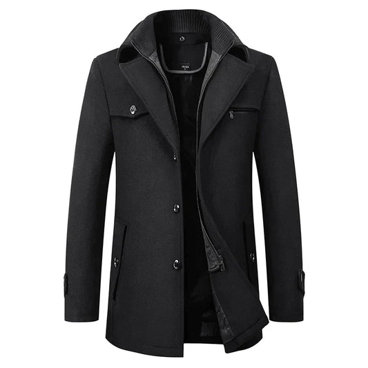 Men's Mid-Length Pea Coat