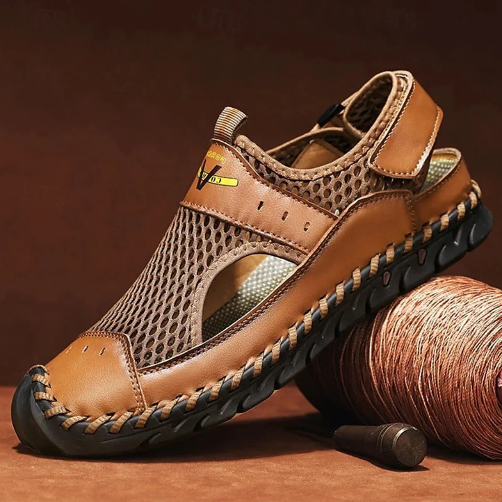 Men's Orthopedic Sandals with Closed Toe
