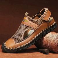 Men's Orthopedic Sandals with Closed Toe