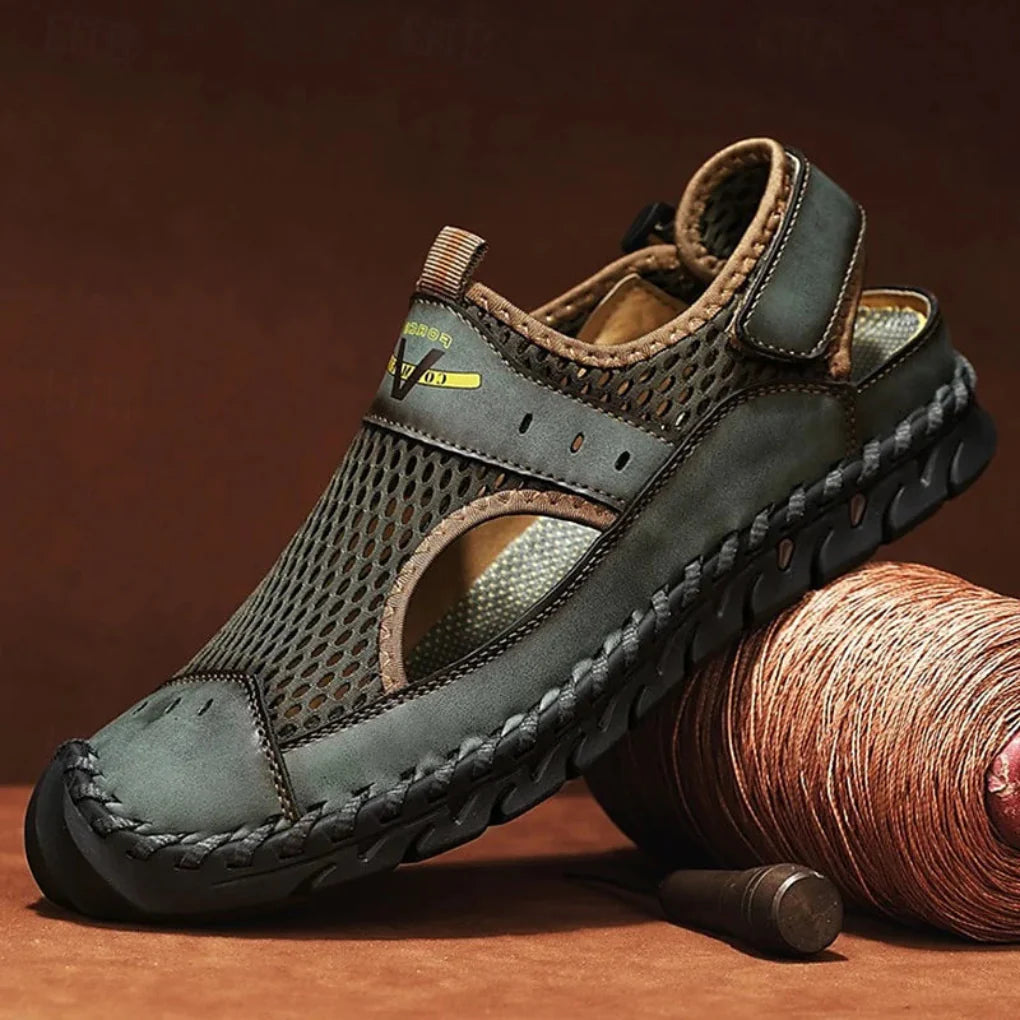 Men's Orthopedic Sandals with Closed Toe