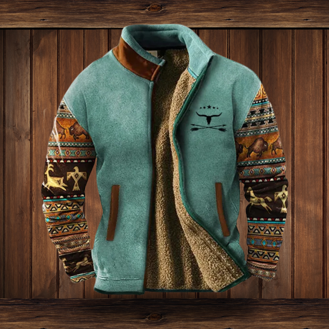 Men’s Outdoor Jacket with Lightweight Insulation & Breathable Design