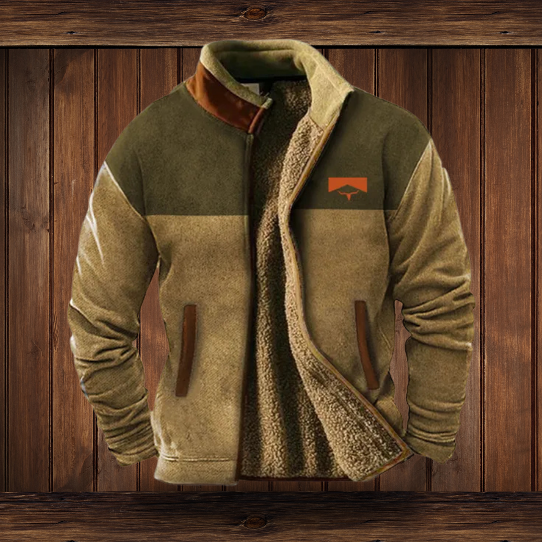 Men’s Outdoor Jacket with Lightweight Insulation & Breathable Design