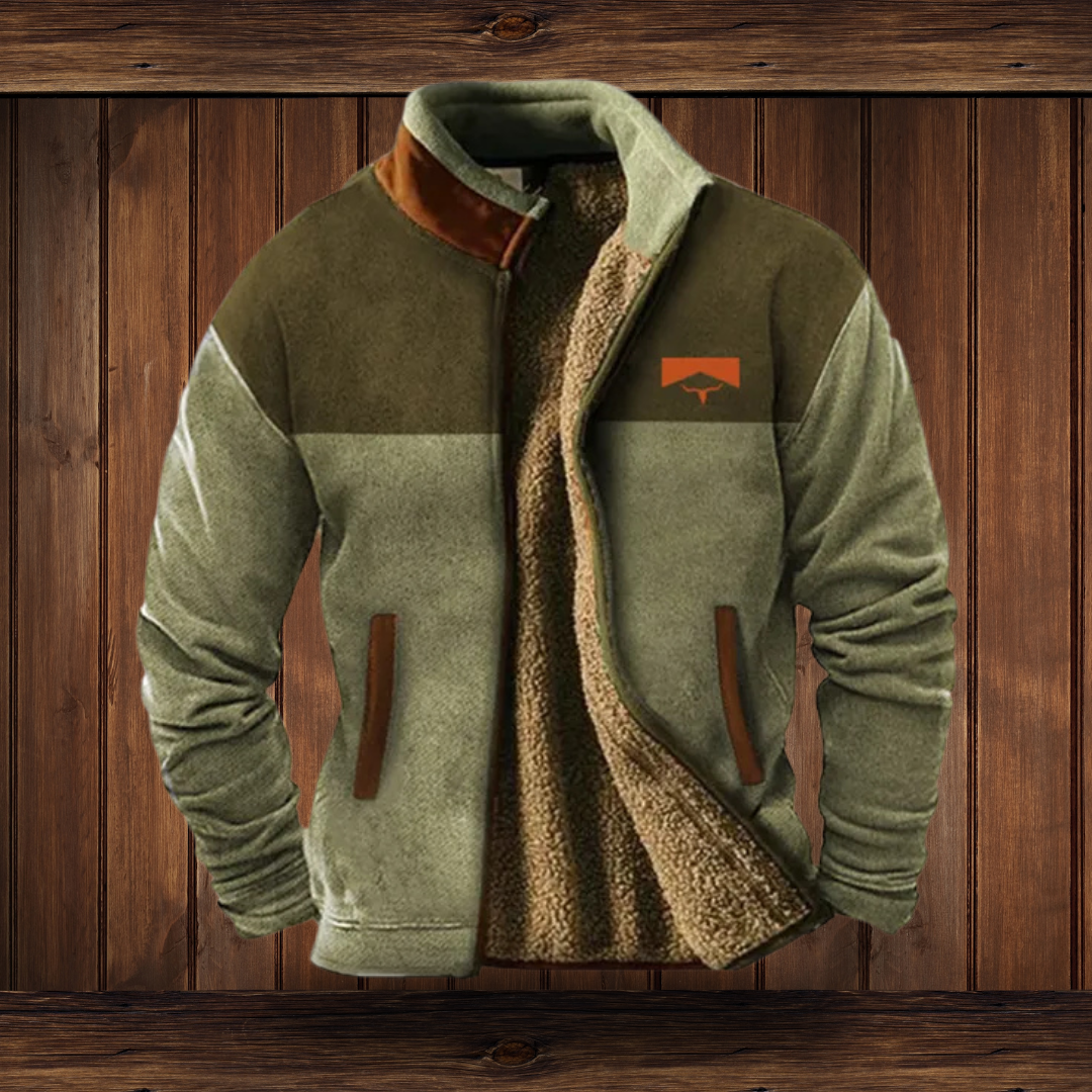 Men’s Outdoor Jacket with Lightweight Insulation & Breathable Design