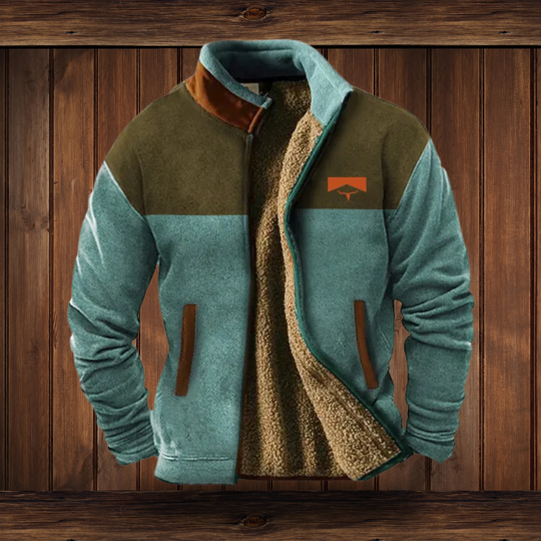 Men’s Outdoor Jacket with Lightweight Insulation & Breathable Design