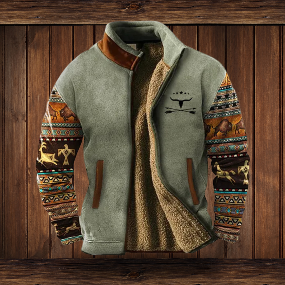 Men’s Outdoor Jacket with Lightweight Insulation & Breathable Design