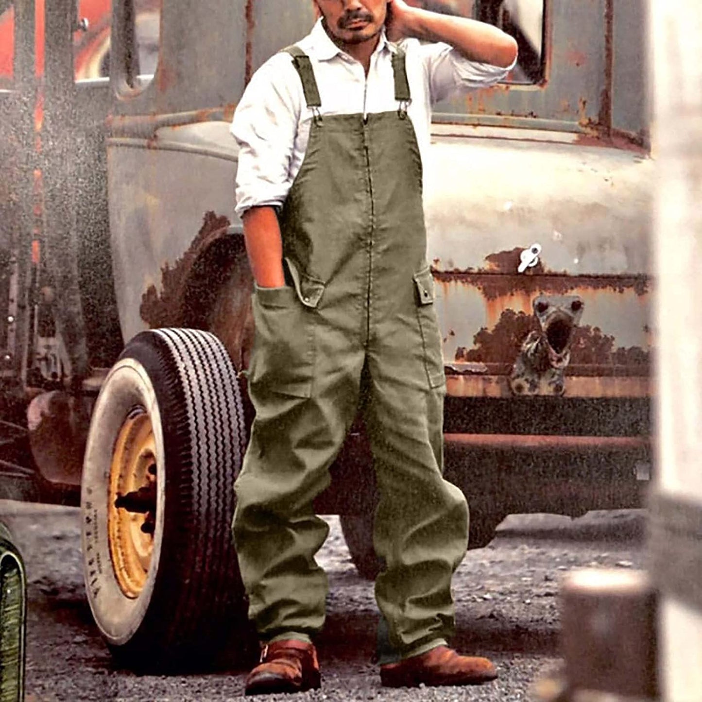 Men's Overalls - Adjustable Straps