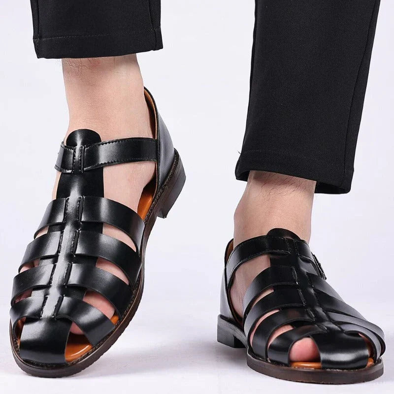 Men's Premium Sandals - Adjustable Straps, Breathable