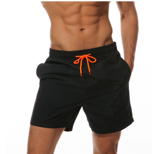 Men's Quick-Drying Swim Shorts with Adjustable Waist