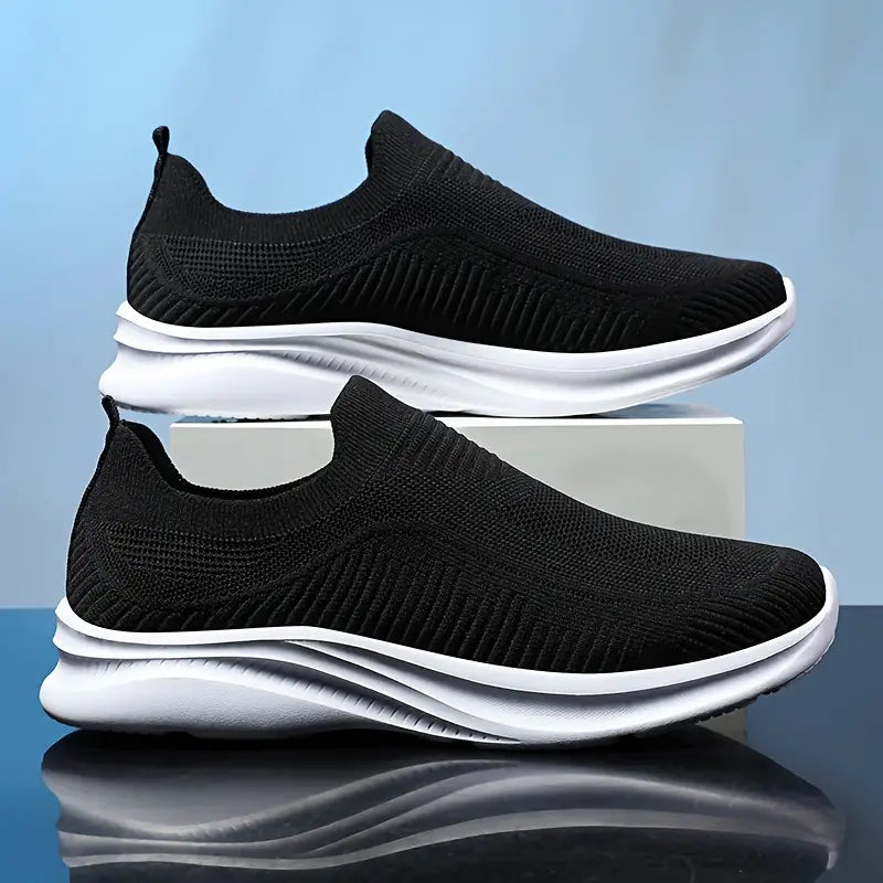 Men's Slip-On Sneakers with Breathable Upper
