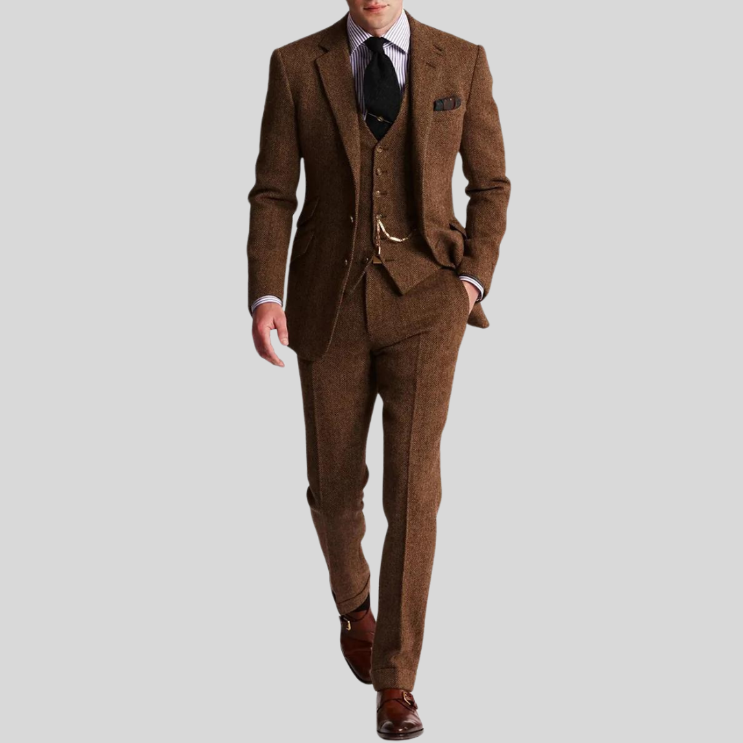 Men's Suit – 3-Piece – Slim Fit | Jacket, Vest, Pants