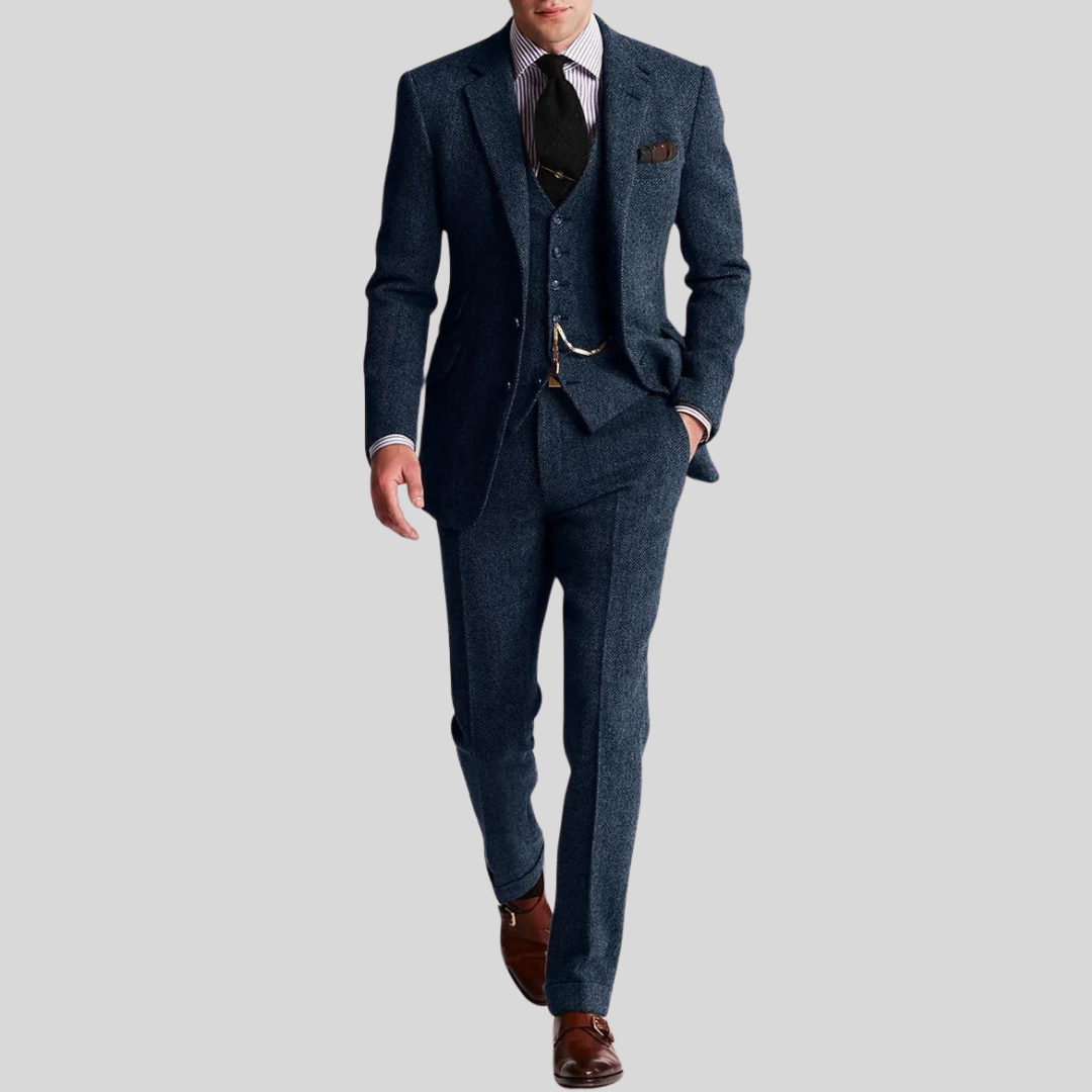 Men's Suit – 3-Piece – Slim Fit | Jacket, Vest, Pants