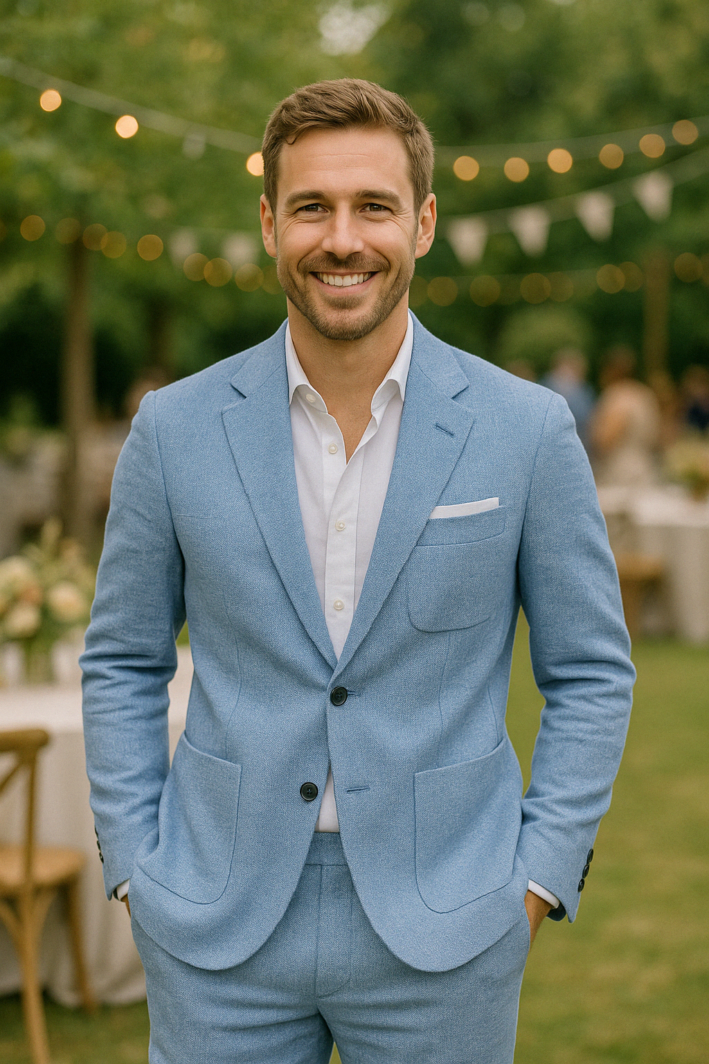 Men's Suit: Lightweight, Stylish and Breathable