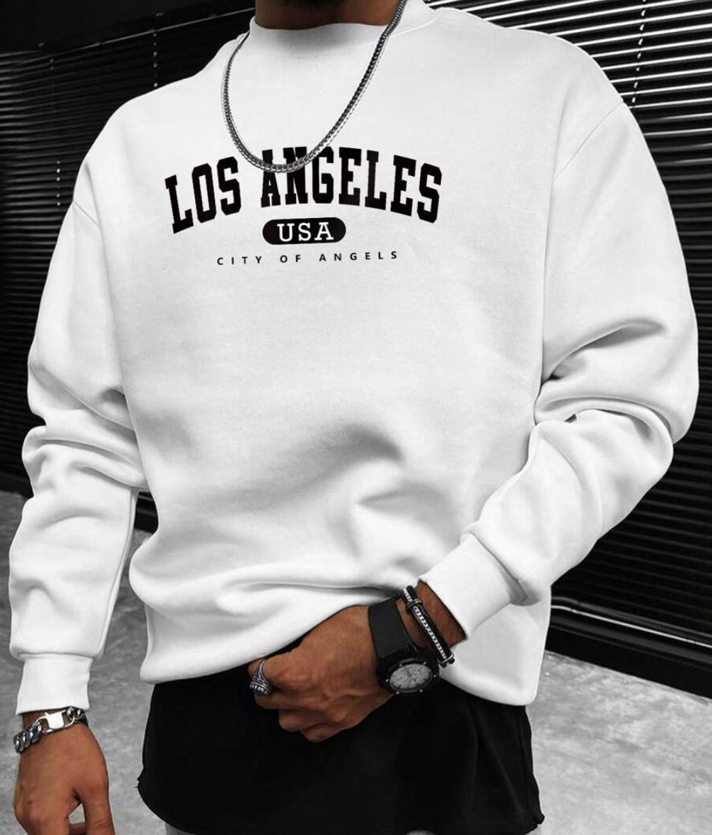 Men's Sweater in Modern Design with Comfortable Fit and Multiple Colors